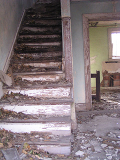 Interior view of Building 107 taken in January 2007.