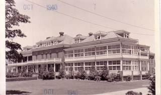 Fort Slocum's Hospital in 1940.